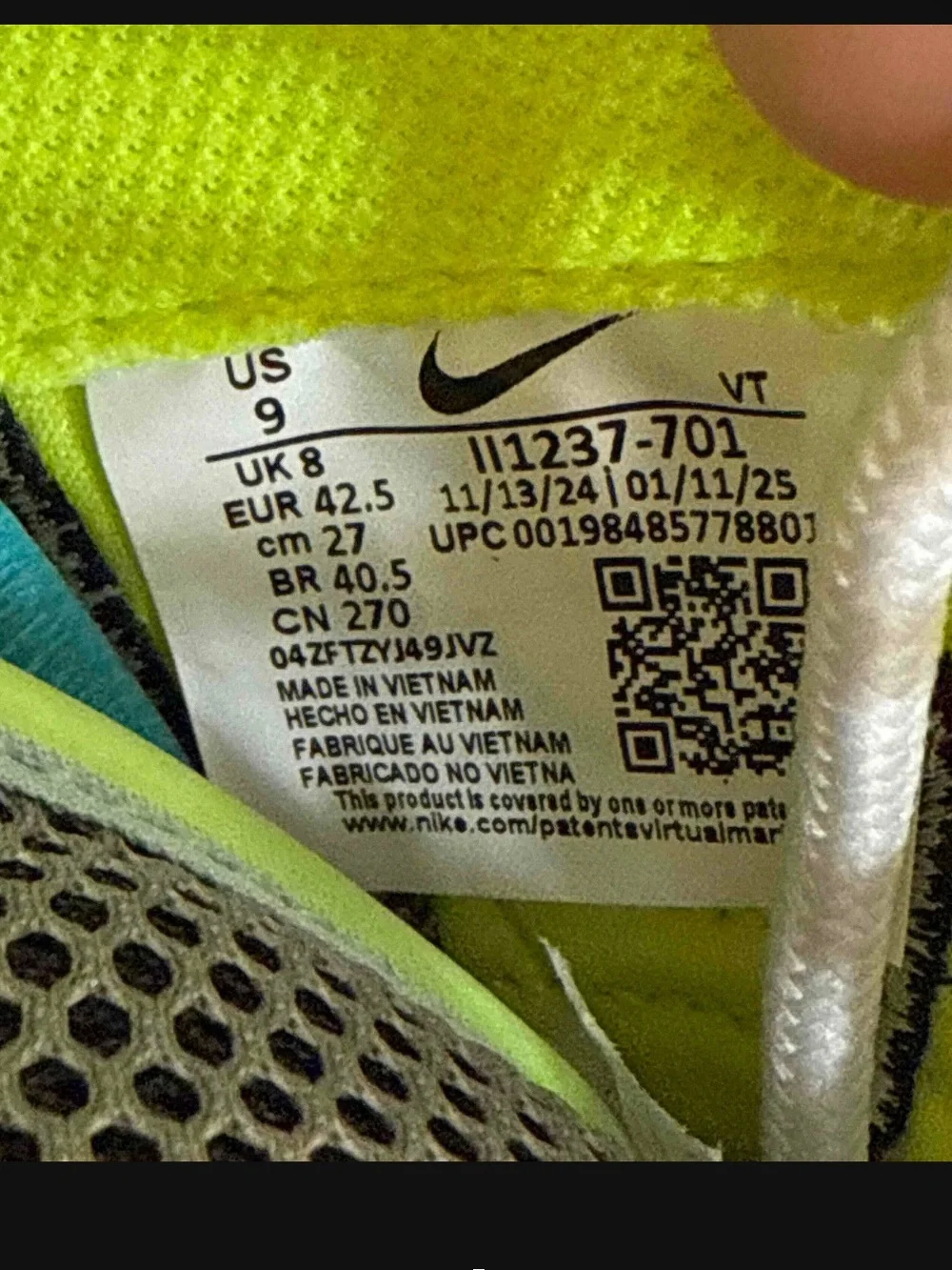 Nike Air Zoom Spiridon Barely Volt Hot Punch